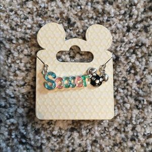 Disney Soccer Necklace